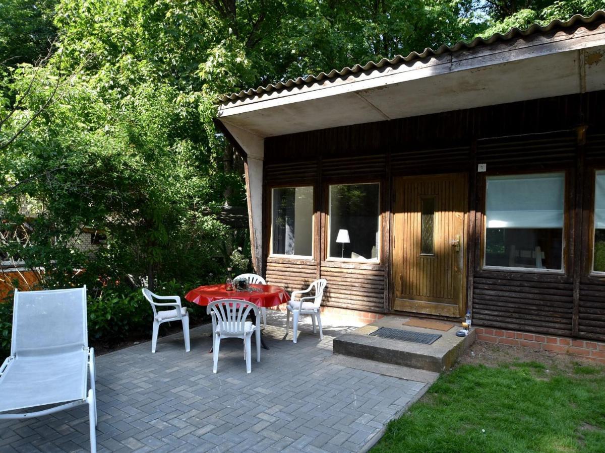 Bungalow In The Harz Mountains With Terrace Elbingerode  Dış mekan fotoğraf